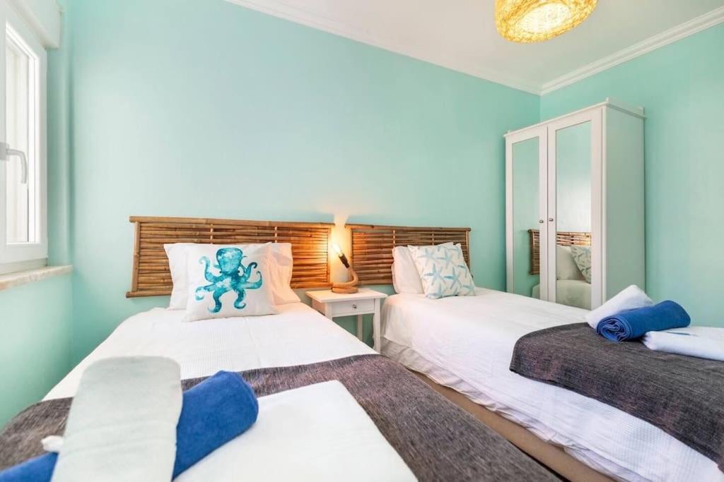 New Beach Flat With Top View - 3 Min To Sea In Luz Exterior photo
